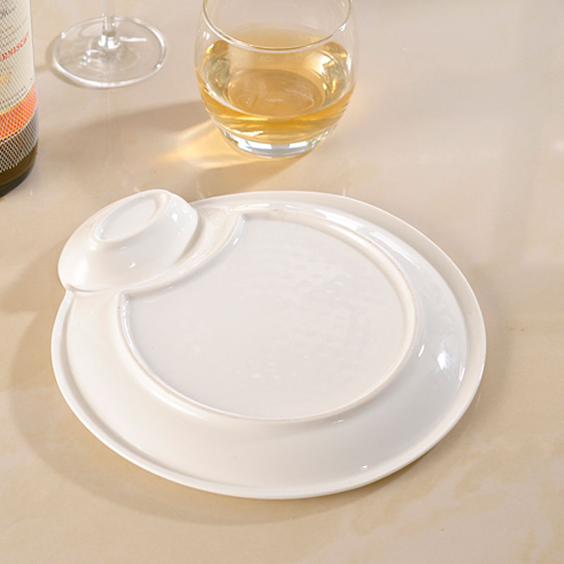 顺祥9.3英寸达利圆形饺子盘